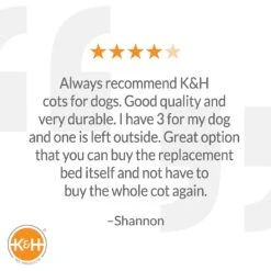 K&H Pet Products Self-Warming Elevated Dog Bed -Pet Dog Supply Store 78467 PT8. AC SS1800 V1607154424