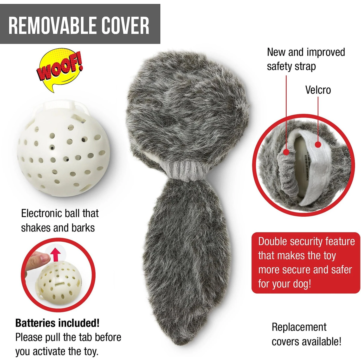 Hyper Pet Doggie Tail Interactive Dog Toy 7 Hyper Pet Doggie Tail Interactive Dog Toy - Image 5