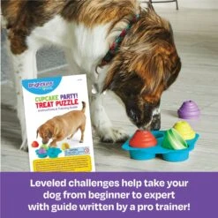 Brightkins Cupcake Party! Puzzle Treat Dog Toy -Pet Dog Supply Store 805374 PT2. AC SS1800 V1679069093