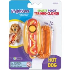 Brightkins Smarty Pooch Hot Dog Dog Training Clicker -Pet Dog Supply Store 805502 PT4. AC SS1800 V1682450366