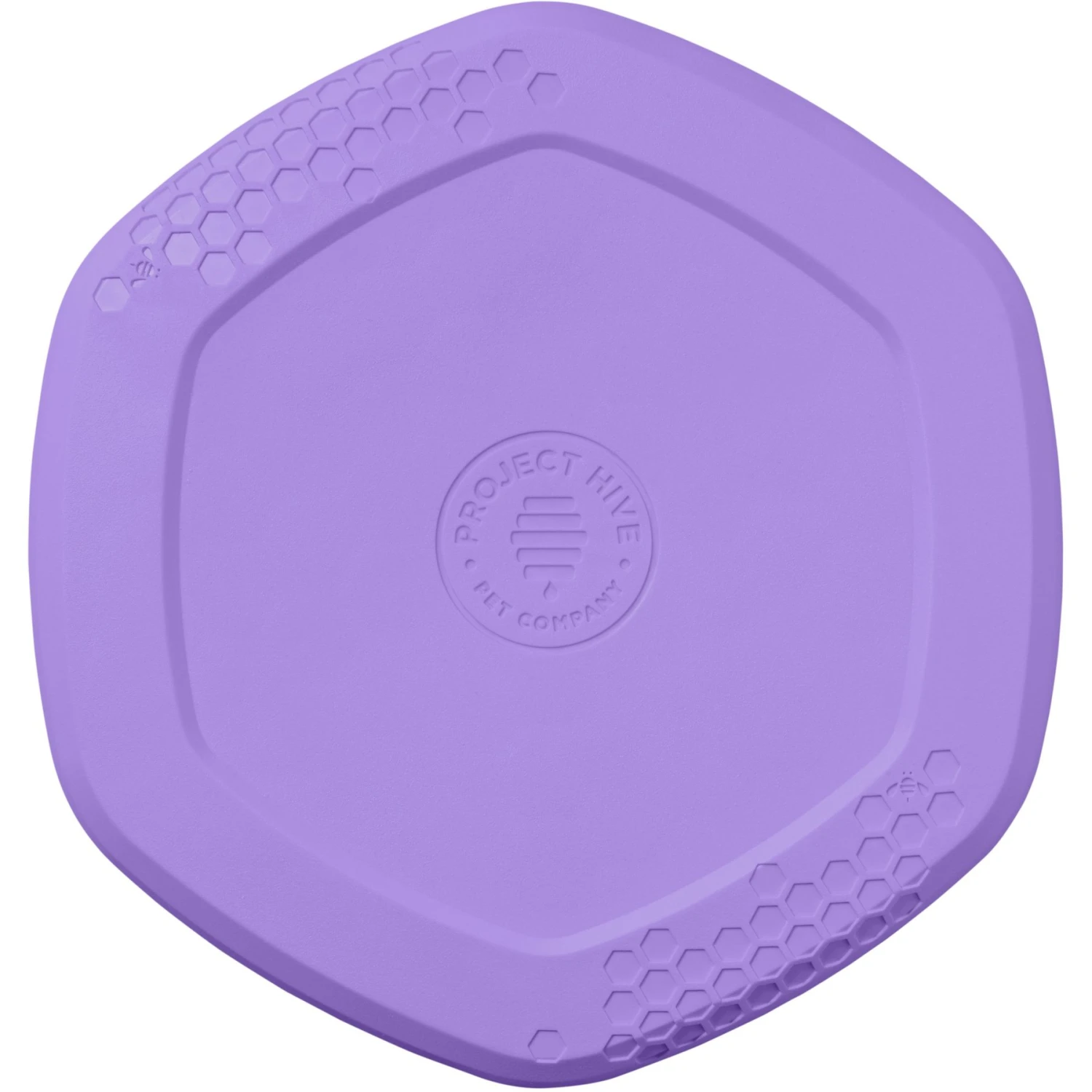 Project Hive Pet Company Hive Calming Lavender Scented Disc & Lick Mat Dog Toy, Purple 3 Project Hive Pet Company Hive Calming Lavender Scented Disc & Lick Mat Dog Toy, Purple