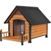Aivituvin Strong Iron Frame Outdoor Dog House With Porch, Small -Pet Dog Supply Store 812766 MAIN. AC SS1800 V1679591962