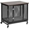 Aivituvin Side End Table Furniture Style Dog Crate With Tray, Cushion & Casters 1 Aivituvin Side End Table Furniture Style Dog Crate With Tray, Cushion & Casters -Pet Dog Supply Store 814846 MAIN. AC SS1800 V1679591963