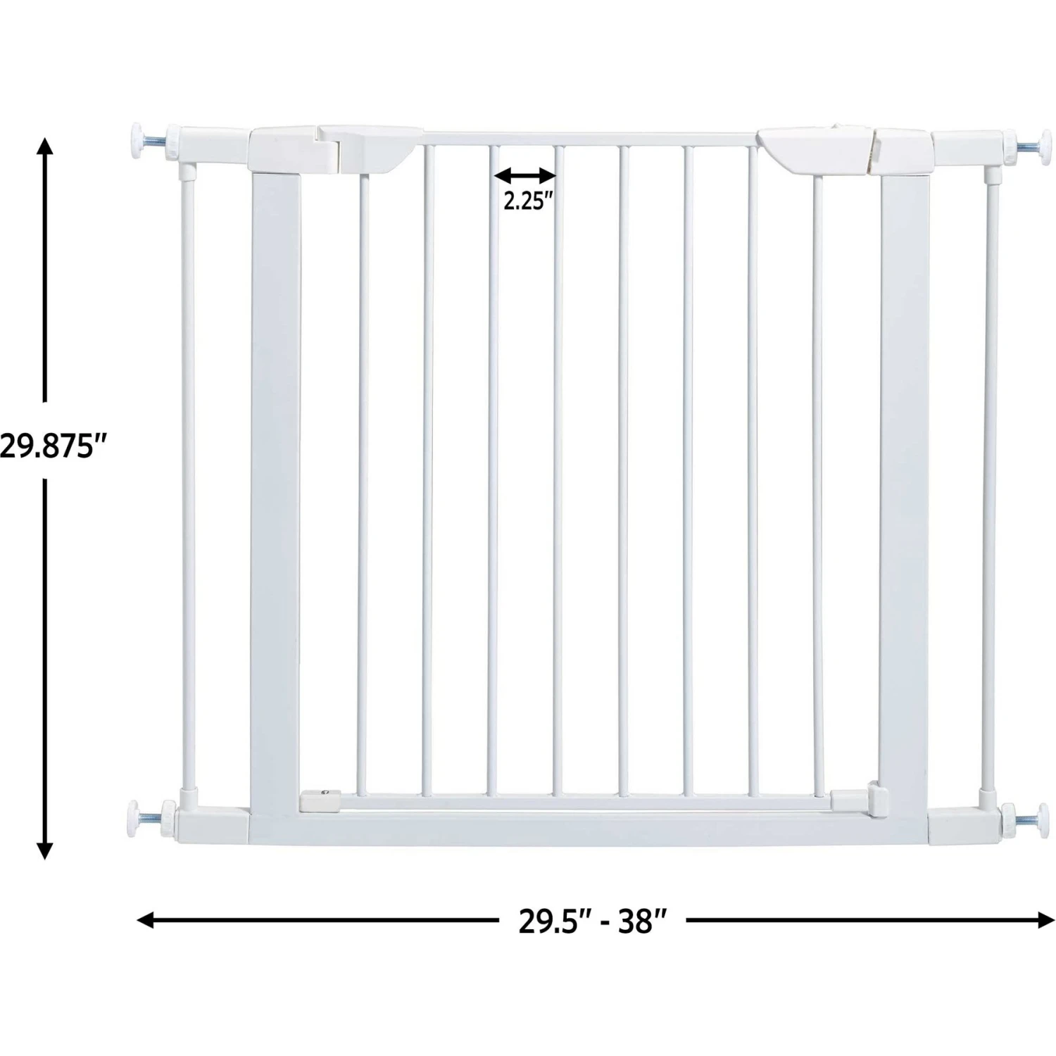 MidWest ICrate Fold & Carry Single Door Collapsible Wire Dog Crate & MidWest Steel Pet Gate 10 MidWest ICrate Fold & Carry Single Door Collapsible Wire Dog Crate & MidWest Steel Pet Gate - Image 8