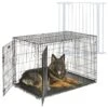 MidWest ICrate Fold & Carry Double Door Collapsible Wire Dog Crate & MidWest Steel Pet Gate -Pet Dog Supply Store 815238 MAIN. AC SS1800 V1679500876