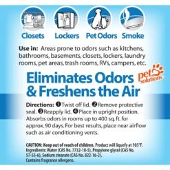 OdoBan Solid Odor Absorber Fresh Linen Deodorizer, 14-oz Jar -Pet Dog Supply Store 819118 PT2. AC SS1800 V1681313413