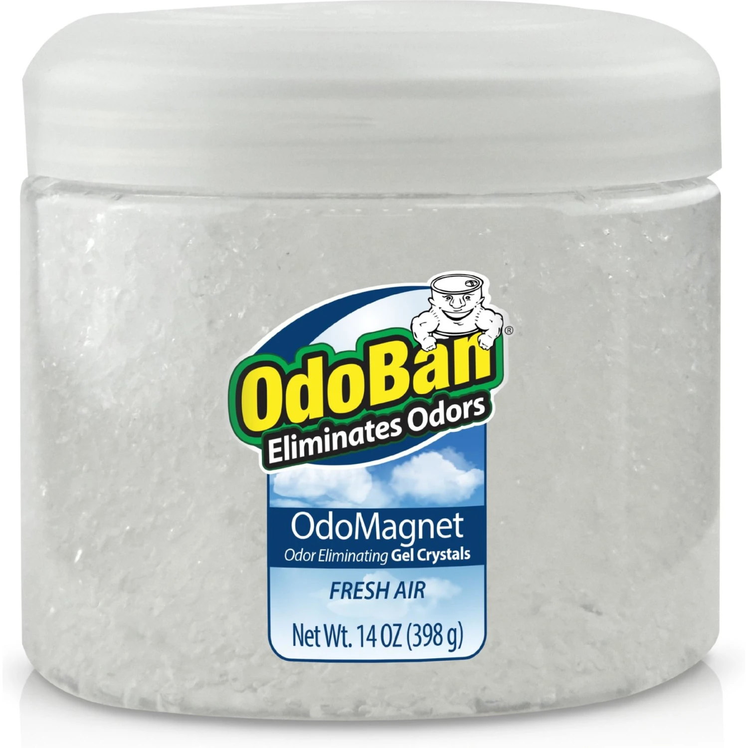 OdoBan OdoMagnet Odor Eliminator Fresh Air Gel Crystals Deodorizer, 14-oz Jar 3 OdoBan OdoMagnet Odor Eliminator Fresh Air Gel Crystals Deodorizer, 14-oz Jar