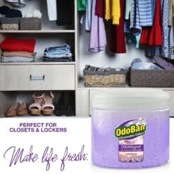 OdoBan OdoMagnet Odor Eliminator Lavender Gel Crystals Deodorizer, 14-oz Jar -Pet Dog Supply Store 819214 PT3. AC SS1800 V1681313026