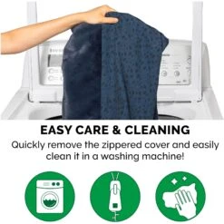 FurHaven Plush Fur & Almond Print Orthopedic Deluxe L-Chaise Sofa Cat & Dog Bed -Pet Dog Supply Store 824582 PT8. AC SS1800 V1703798161