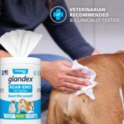 Vetnique Labs Glandex Wipes Rear End Anal Gland Cleansing & Deodorizing Hygienic Rear End Boot The Scoot Dog & Cat Wipes & Frisco Disposable Male Dog Wraps 15 Vetnique Labs Glandex Wipes Rear End Anal Gland Cleansing & Deodorizing Hygienic Rear End Boot The Scoot Dog & Cat Wipes & Frisco Disposable Male Dog Wraps -Pet Dog Supply Store 826454 PT4. AC SS1800 V1682018155