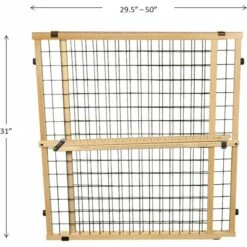MyPet Extra Wide Wire Mesh Gate For Dogs & Cats -Pet Dog Supply Store 83470 PT4. AC SS1800 V1667327348