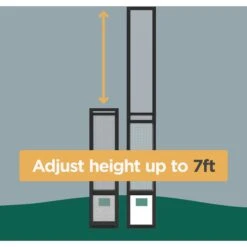 Hakuna Pets Black Patio Dog & Cat Door -Pet Dog Supply Store 835038 PT4. AC SS1800 V1684606036