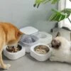 Hanamya 3-in-1 Set With Automatic Dog & Cat Waterer, White & Gray 2 Hanamya 3-in-1 Set With Automatic Dog & Cat Waterer, White & Gray -Pet Dog Supply Store 838814 MAIN. AC SS1800 V1682371226