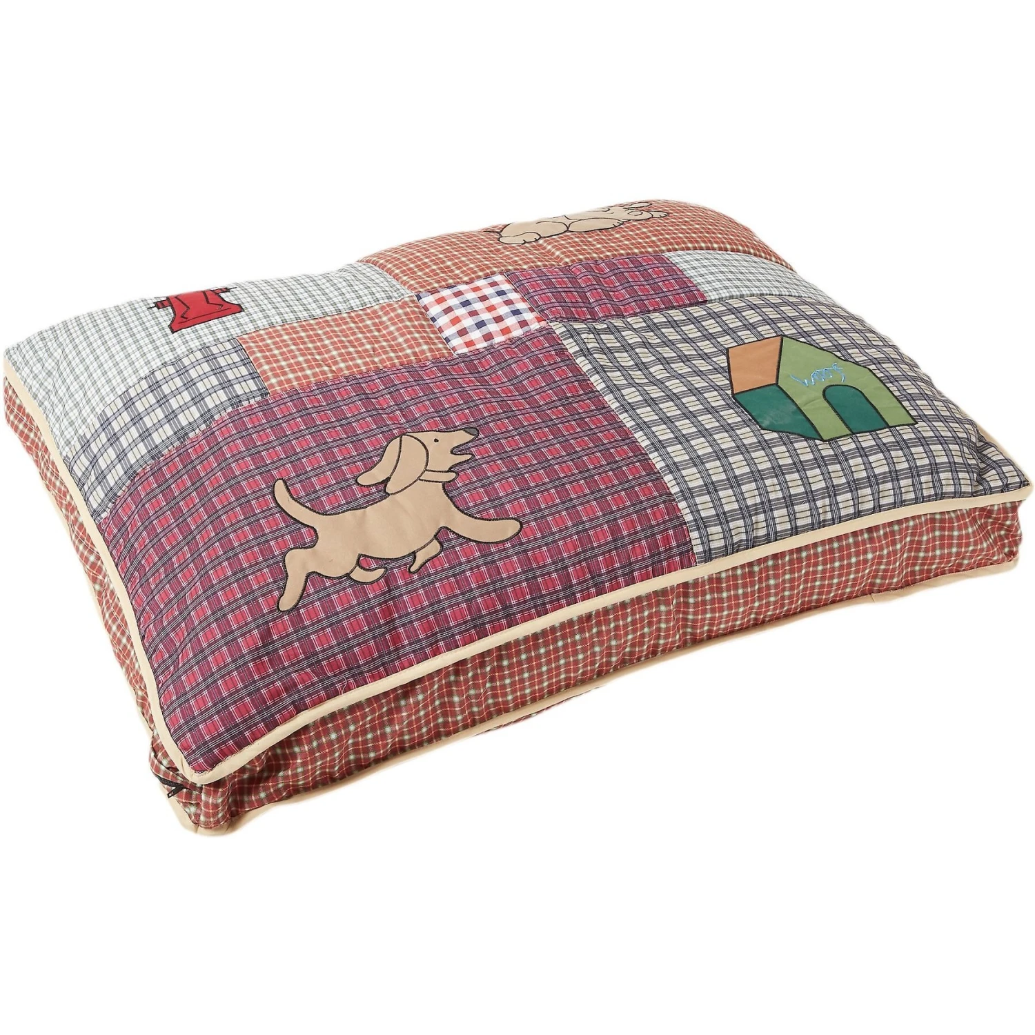 Aspen Pet Quilted Novelty Pillow Dog Bed With Removable Cover 5 Aspen Pet Quilted Novelty Pillow Dog Bed With Removable Cover - Image 3