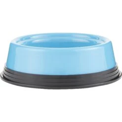 JW Pet Skid Stop Basic Non-Skid Plastic Dog & Cat Bowl, Color Varies