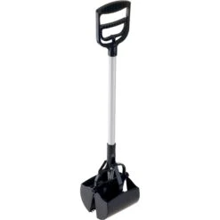 Pet Adobe Plastic & Aluminum Poop Grabber With Long Handle Cat & Dog Pooper Scooper, Black -Pet Dog Supply Store 847958 PT5. AC SS1800 V1683733313