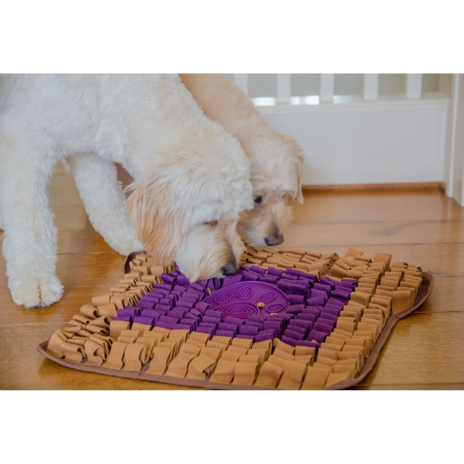 Injoya PB & J Cat & Dog Snuffle Mat, Brown, Medium 5 Injoya PB & J Cat & Dog Snuffle Mat, Brown, Medium - Image 3