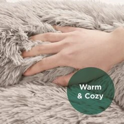 Friends Forever Serena Calming Oval Cuddler Bolster With Memory Foam Dog & Cat Bed -Pet Dog Supply Store 851518 PT2. AC SS1800 V1683834896