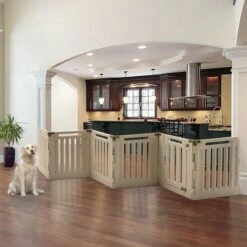 Richell 6-Panel Convertible Indoor/Outdoor Playpen For Dogs & Cats -Pet Dog Supply Store 85302 PT3. AC SS1800 V1674835199