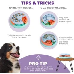 Outward Hound Puppy Lickin' Layers Slow Feeder For Puppies Interactive Dog Puzzle Game, Multiple Colors -Pet Dog Supply Store 855574 PT3. AC SS1800 V1694286652