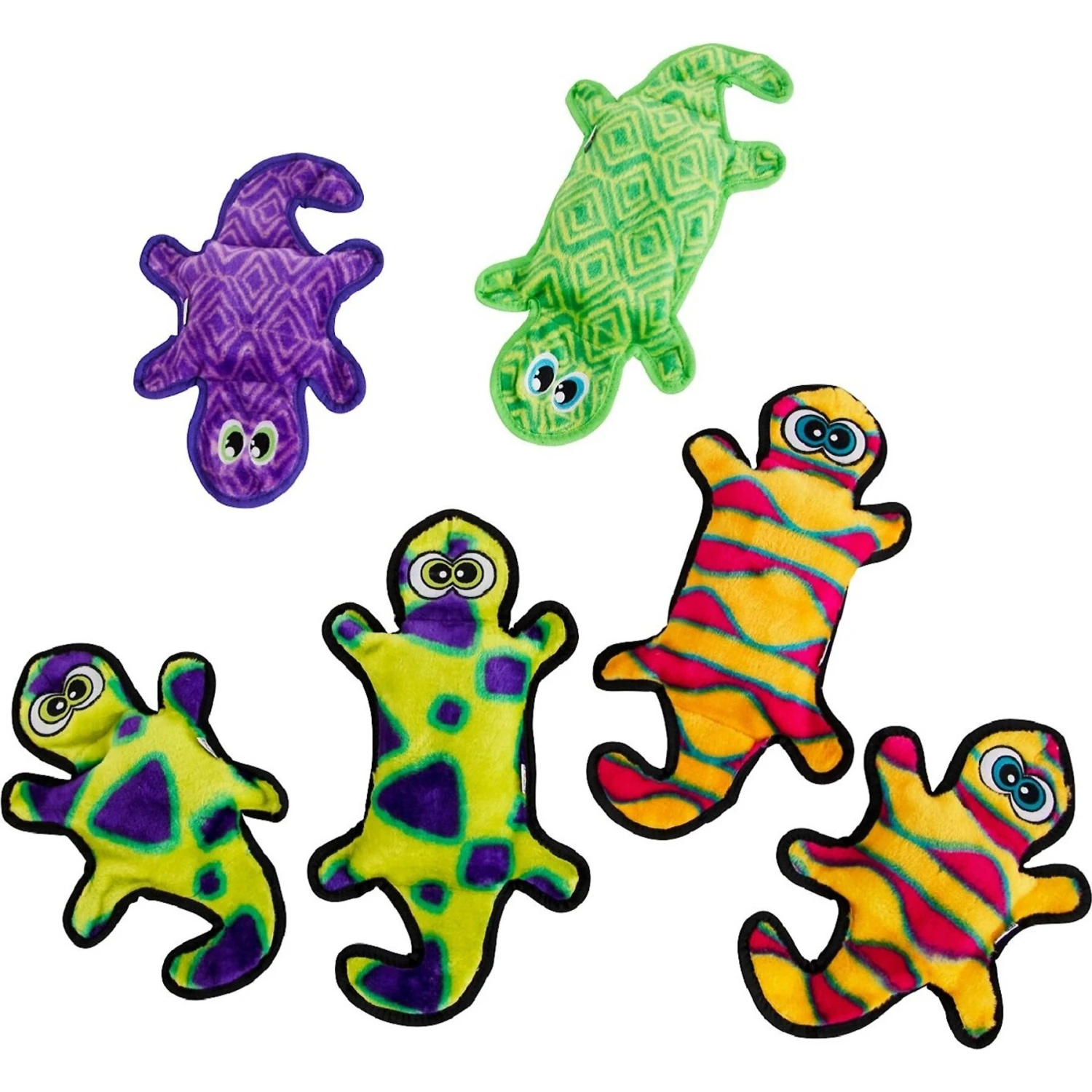 Outward Hound Invincibles Geckos Squeak Dog Toy 8 Outward Hound Invincibles Geckos Squeak Dog Toy - Image 6
