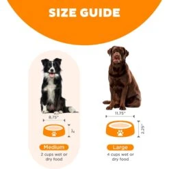 Outward Hound Fun Feeder Interactive Dog Bowl, Orange -Pet Dog Supply Store 85929 PT4. AC SS1800 V1694286040