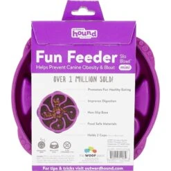 Outward Hound Fun Feeder Interactive Dog Bowl, Purple 19 Outward Hound Fun Feeder Interactive Dog Bowl, Purple -Pet Dog Supply Store 85933 PT8. AC SS1800 V1544629136