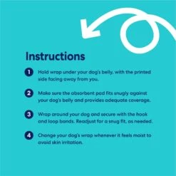 Frisco Washable Dog Diaper Male Wraps -Pet Dog Supply Store 862854 PT4. AC SS1800 V1698950381