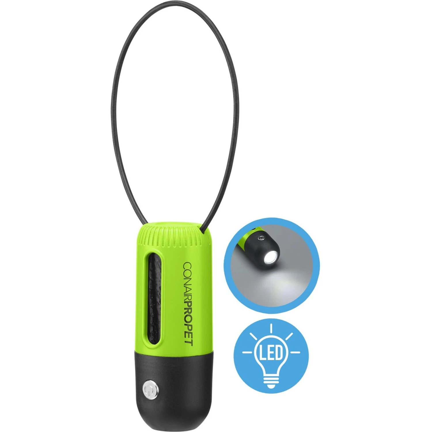 ConairPROPET LED Poop Bag Dispenser With Bungee Cord Loop 3 ConairPROPET LED Poop Bag Dispenser With Bungee Cord Loop