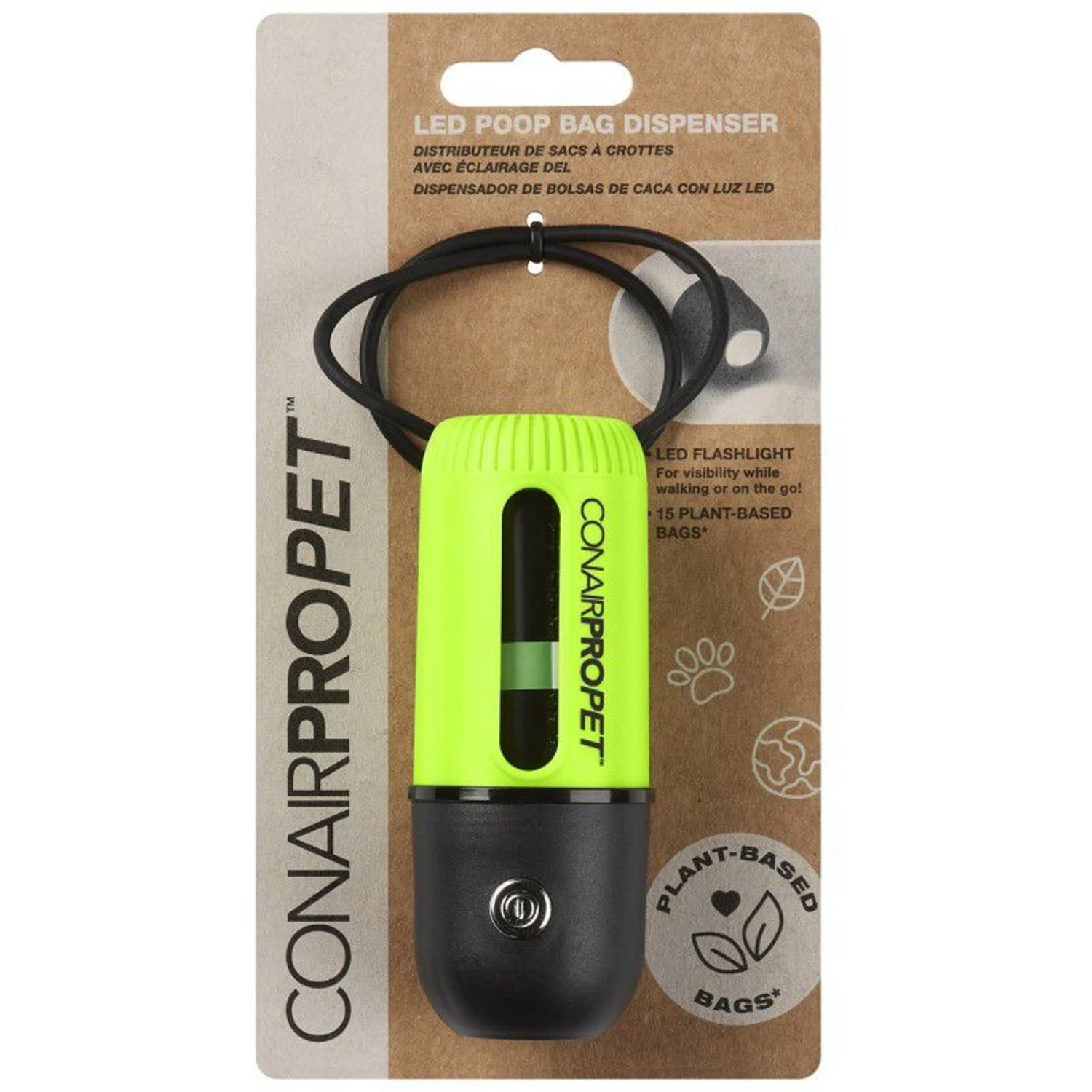 ConairPROPET LED Poop Bag Dispenser With Bungee Cord Loop 8 ConairPROPET LED Poop Bag Dispenser With Bungee Cord Loop - Image 6