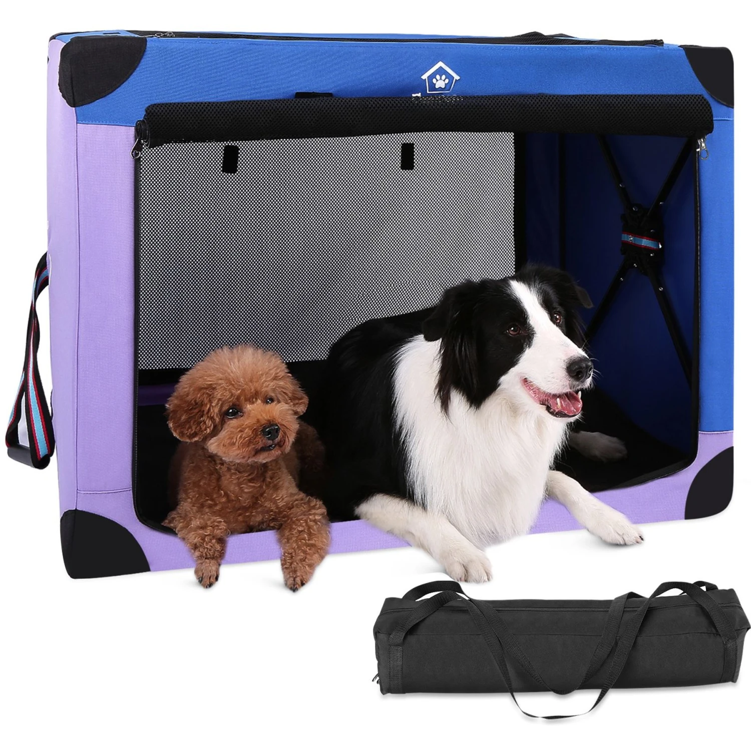 Ownpets 3 Door Collapsible Soft Dog & Cat Crate 3 Ownpets 3 Door Collapsible Soft Dog & Cat Crate