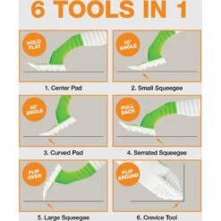 Neater Pets FurDozer X6 6-in-1 Cat & Dog Hair Remover, Green & White, 7.5-in -Pet Dog Supply Store 877870 PT7. AC SS1800 V1686942478