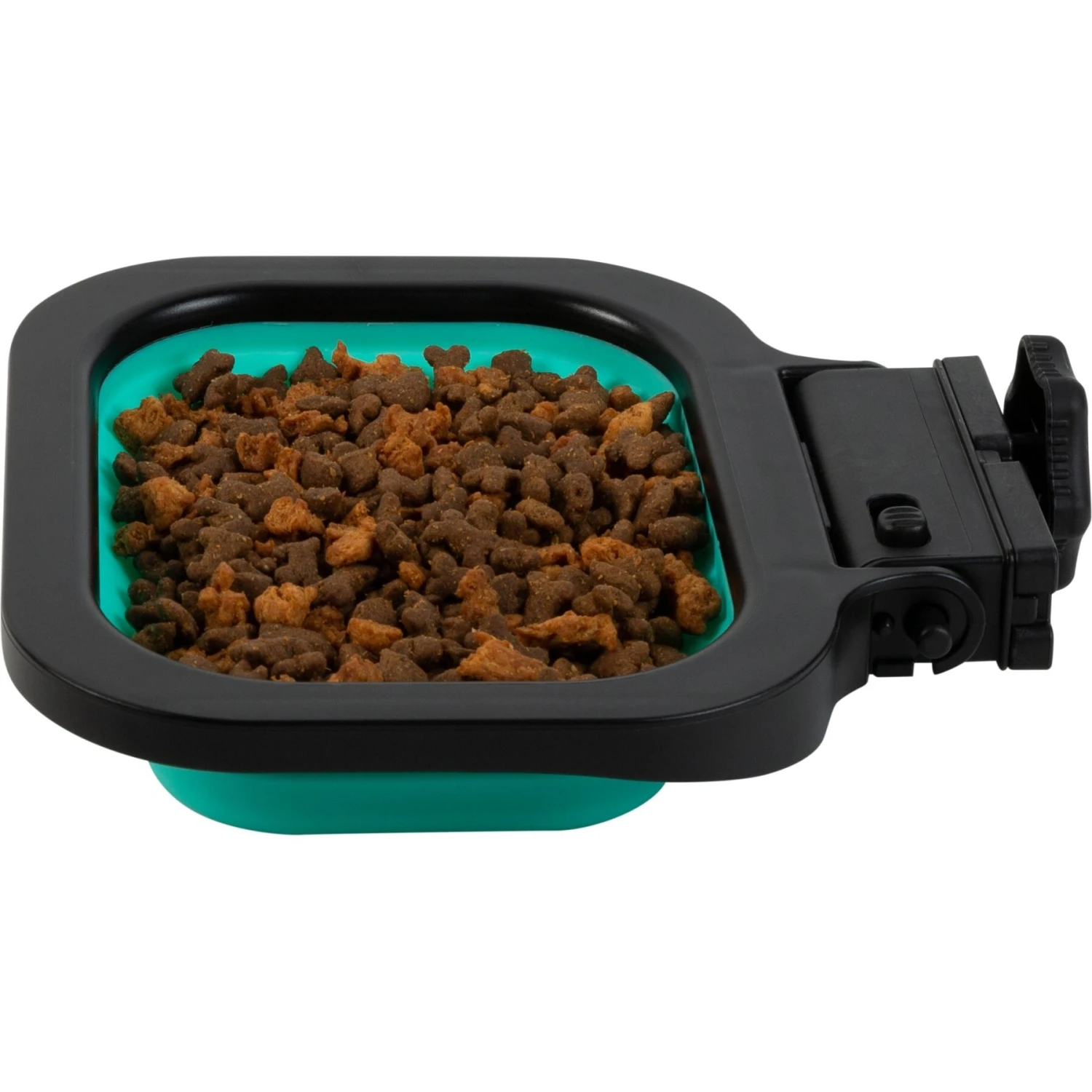 Pounce + Fetch Cage Collapsible Foldable Bowl, Teal, 16-oz 9 Pounce + Fetch Cage Collapsible Foldable Bowl, Teal, 16-oz - Image 7