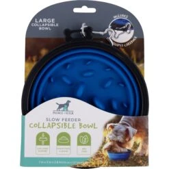 Pounce + Fetch Slow Feeder Collapsible Bowl, Assorted Colors -Pet Dog Supply Store 883374 PT3. AC SS1800 V1686250411