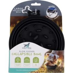 Pounce + Fetch Slow Feeder Collapsible Bowl, Assorted Colors -Pet Dog Supply Store 883374 PT5. AC SS1800 V1686247924
