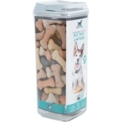 Pounce + Fetch 1.70-L Square Dog & Cat Food Storage Container -Pet Dog Supply Store 891062 PT3. AC SS1800 V1687355978