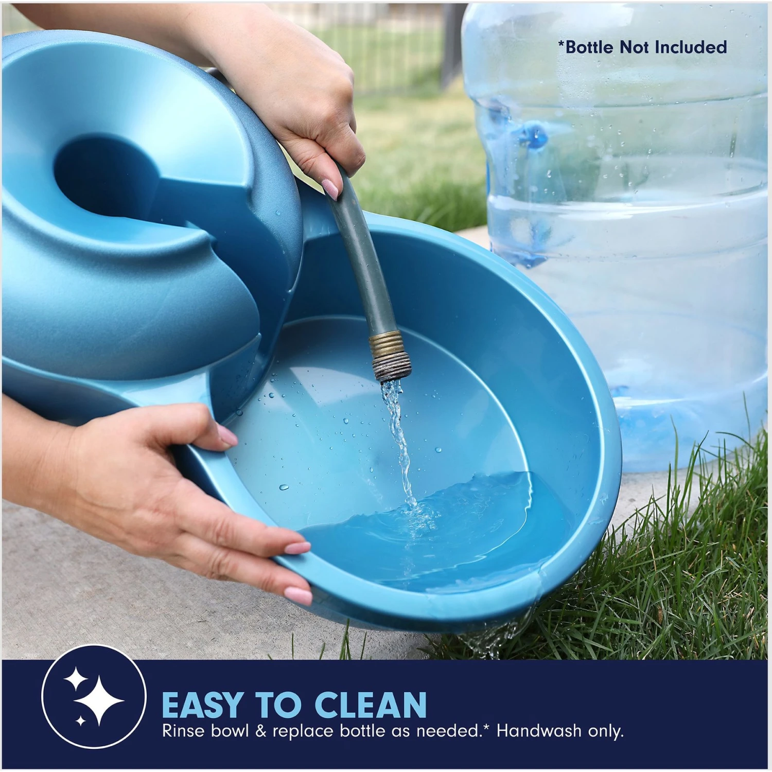 Petmate Big Blue Outdoor Dog Water Bowl, 5-gal 8 Petmate Big Blue Outdoor Dog Water Bowl, 5-gal - Image 6