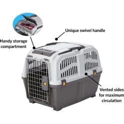 MidWest Skudo Deluxe Plastic Dog & Cat Kennel 12 MidWest Skudo Deluxe Plastic Dog & Cat Kennel -Pet Dog Supply Store 89375 PT3. AC SS1800 V1585678930