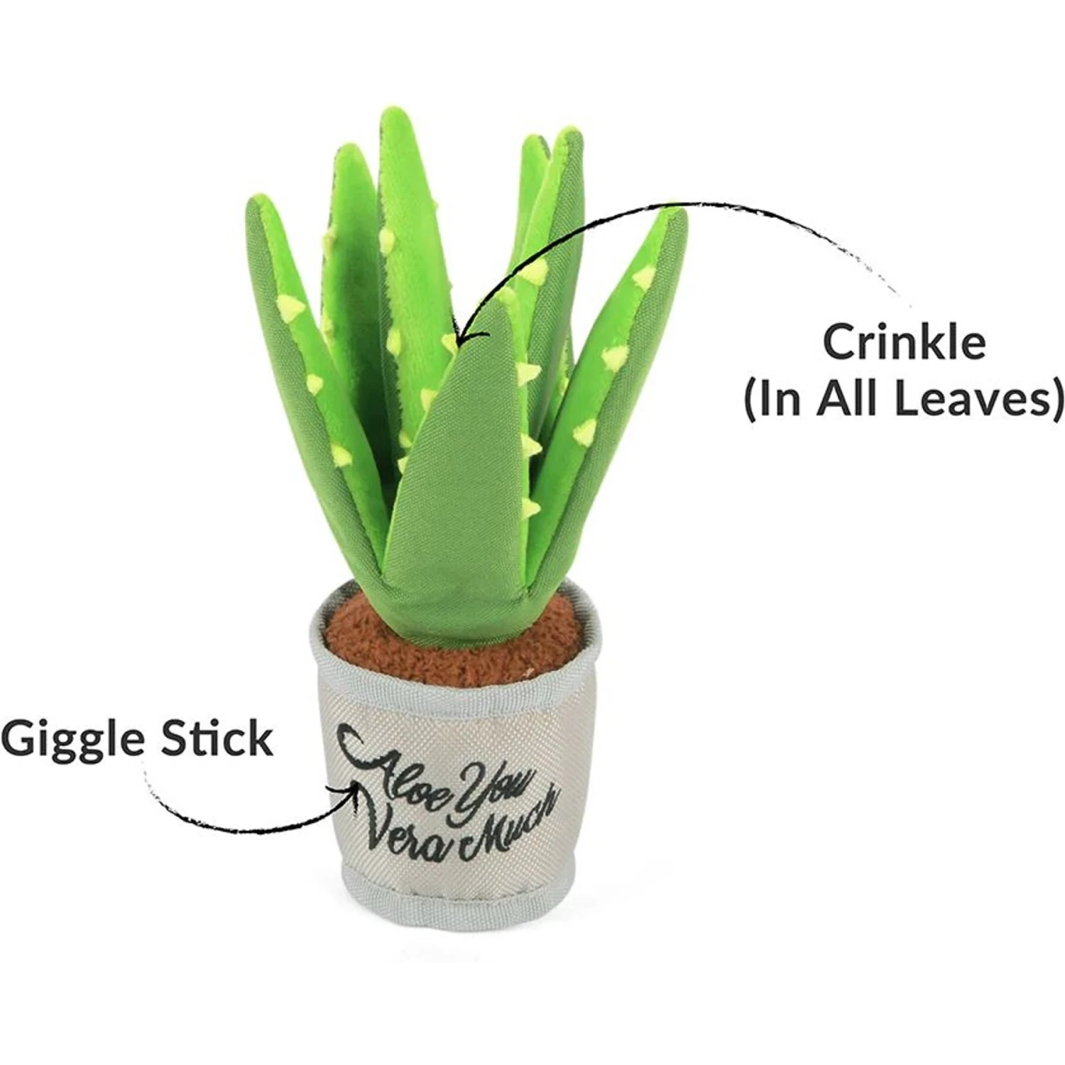 P.L.A.Y. Pet Lifestyle And You Blooming Buddies Set Plush Squeaky Dog Toy, 5 Count 10 P.L.A.Y. Pet Lifestyle And You Blooming Buddies Set Plush Squeaky Dog Toy, 5 Count - Image 8