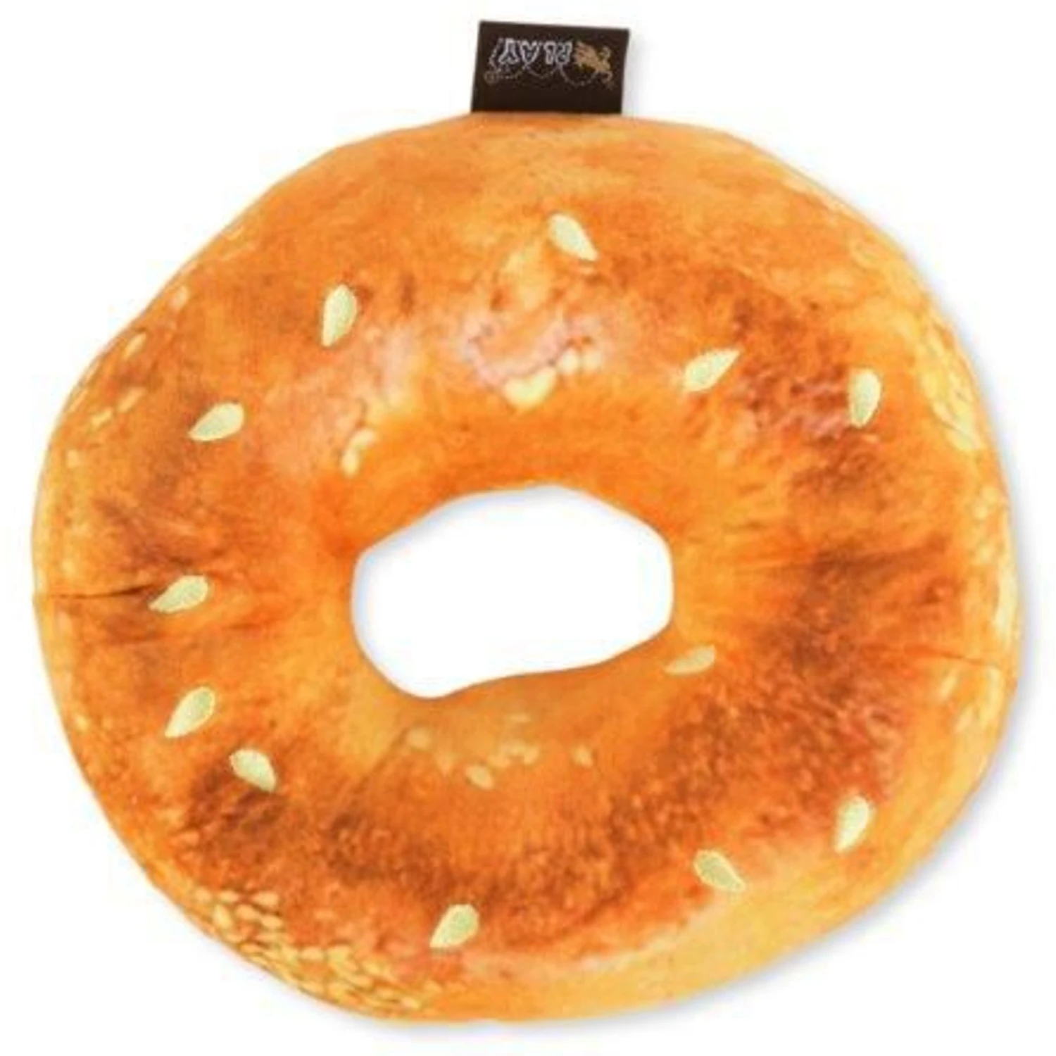 P.L.A.Y. Pet Lifestyle And You P.L.A.Y. X Earth Rated Montreal Bagel Plush Squeaky Dog Toy 4 P.L.A.Y. Pet Lifestyle And You P.L.A.Y. X Earth Rated Montreal Bagel Plush Squeaky Dog Toy - Image 2