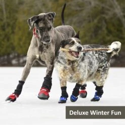 Muttluks Deluxe Winter Dog Boots With Waterproof Fabric, 4 Boots -Pet Dog Supply Store 897774 PT6. AC SS1800 V1689797454