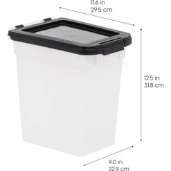 IRIS WeatherPro Airtight Food Storage Container 12 IRIS WeatherPro Airtight Food Storage Container -Pet Dog Supply Store 899606 PT3. AC SS1800 V1688392242