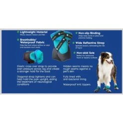Healers Urban Walker III Waterproof Dog Boots -Pet Dog Supply Store 899974 PT8. AC SS1800 V1688073589