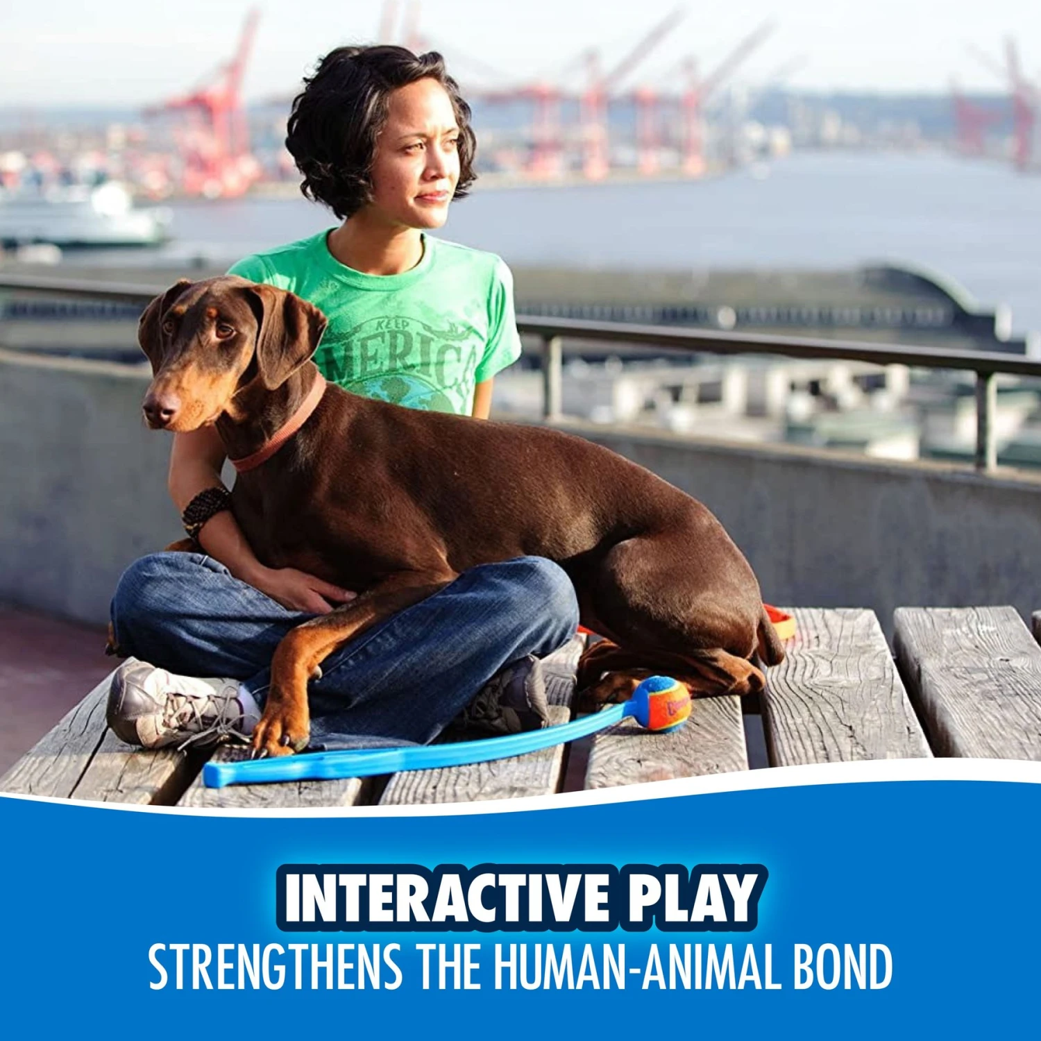 Chuckit! Max Glow Pro Launcher Dog Toy 4 Chuckit! Max Glow Pro Launcher Dog Toy - Image 2