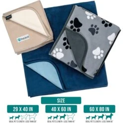 PetAmi Reversible Fleece Waterproof Cat & Dog Blanket 15 PetAmi Reversible Fleece Waterproof Cat & Dog Blanket -Pet Dog Supply Store 904070 PT6. AC SS1800 V1688157178