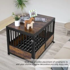 SMONTER Wooden Furniture Style Dog Crate 14 SMONTER Wooden Furniture Style Dog Crate -Pet Dog Supply Store 904238 PT5. AC SS1800 V1688398420