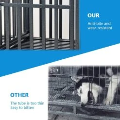 SMONTER Stackable Heavy Duty Dog Crate -Pet Dog Supply Store 904270 PT6. AC SS1800 V1688398359