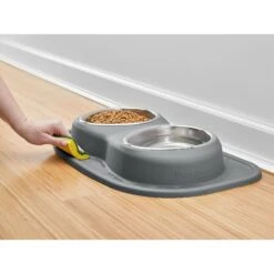 WeatherTech Double Low Stainless Steel Cat & Dog Pet Feeding System -Pet Dog Supply Store 904550 PT3. AC SS1800 V1695576269