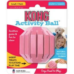 KONG Puppy Activity Ball Dog Toy, Color Varies 17 KONG Puppy Activity Ball Dog Toy, Color Varies -Pet Dog Supply Store 91191 PT8. AC SS1800 V1534455485