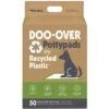 Petkin Doo-Over Dog Pee Pads, 20.8 X 20.8-in, 50 Count, Unscented -Pet Dog Supply Store 918334 MAIN. AC SS1800 V1690550388